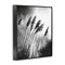 Stupell Industries Stark Contrast Wheat Framed Giclee Wall Art Design by Petal Prints Design